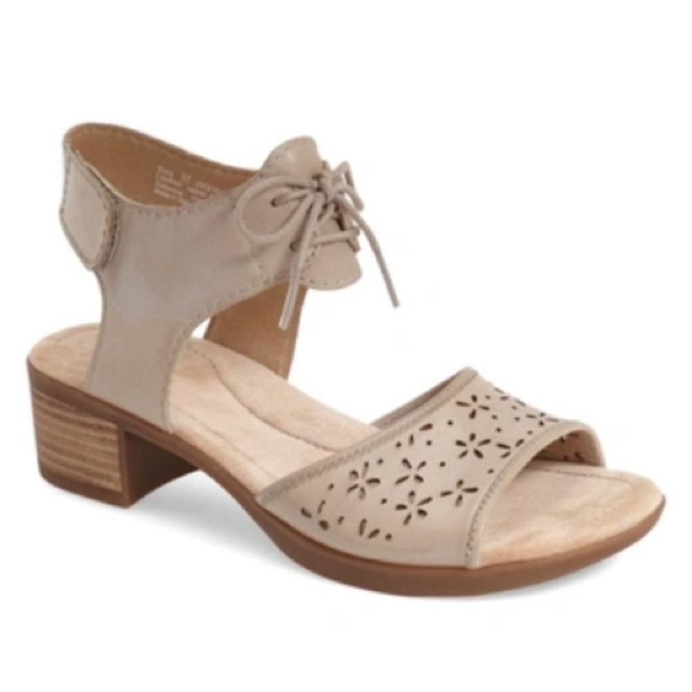 Dansko 'Liz' Lace-Up Block Heel Sandals